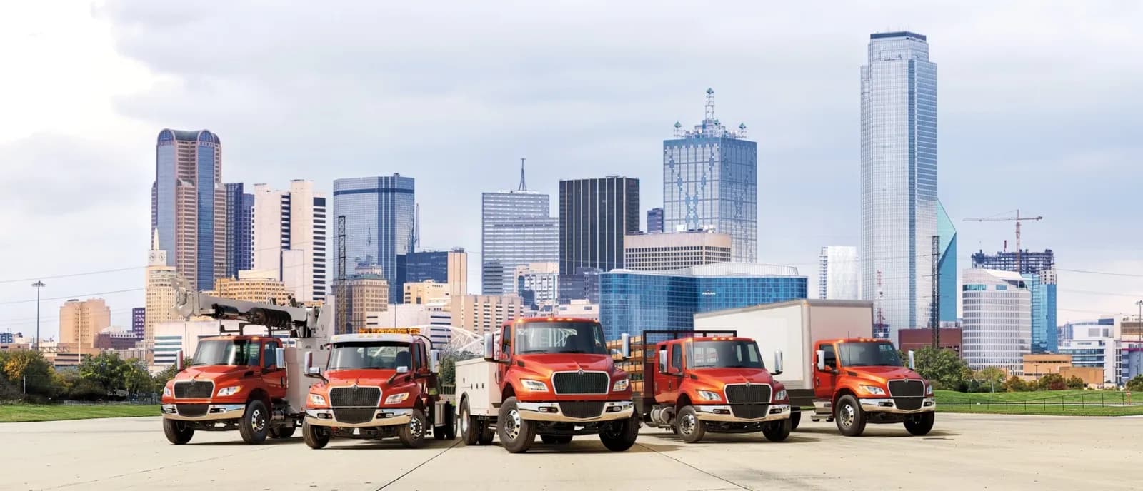 International MV Series cab family lineup