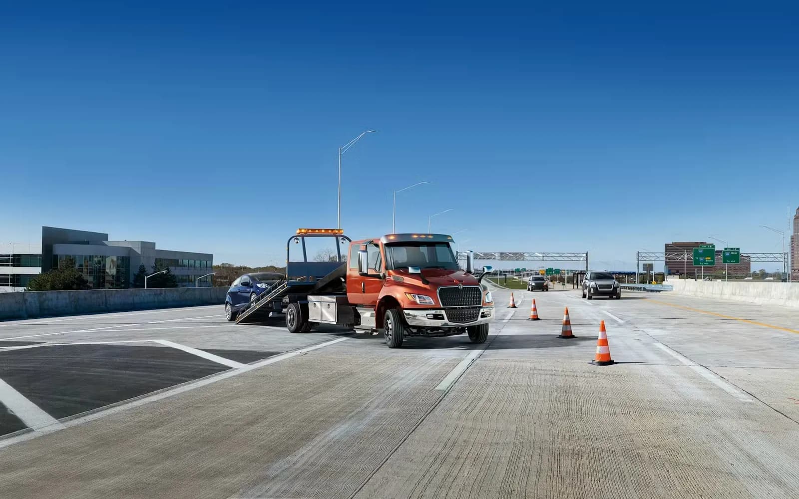 MV Series recovery and towing truck