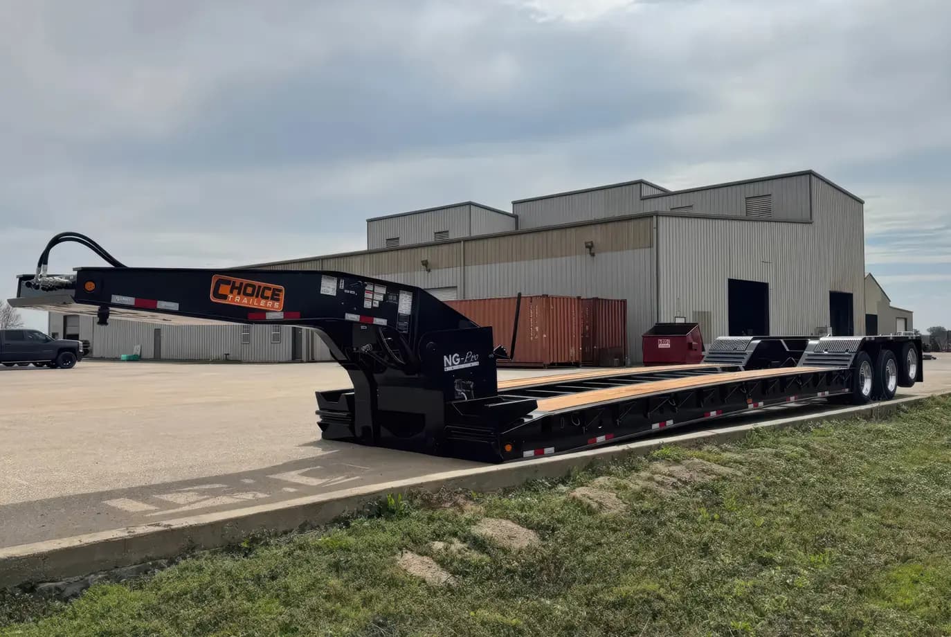 Choice 355NG dressed lowboy