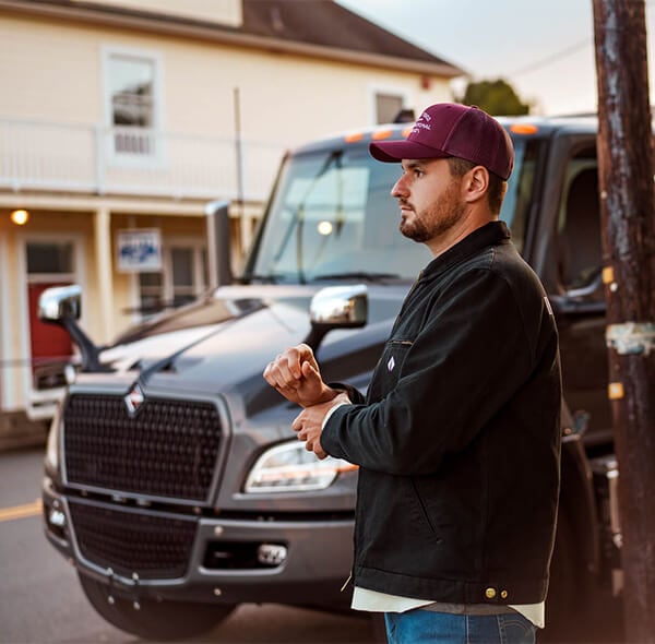 International eMV with driver