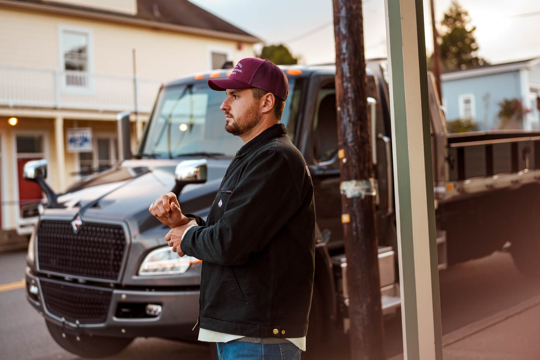 International eMV with driver